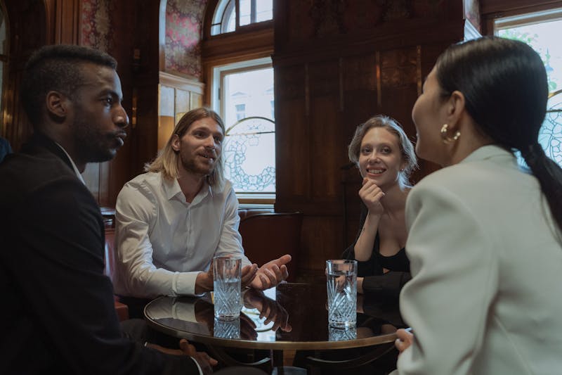Anthony's dedicated kitchen team preparing fresh ingredients